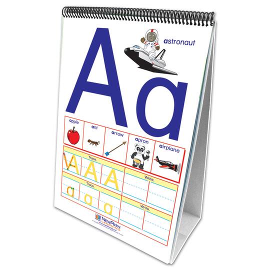 New Path Learning&#xAE; English Language Arts Alphabet Flip Chart, Set of 5